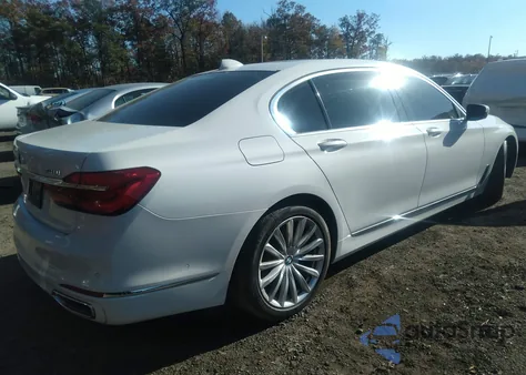 2016 BMW 740I from USA, damaged, VIN WBA7E2C54GG548245